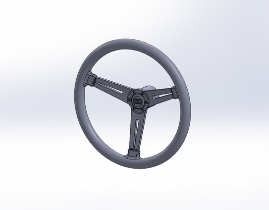 Nardi 3 Spoke Steering Wheel